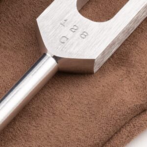 Otto 128 Hz Tuning Fork for Healing and Medical Practices by Omnivos for Reducing Pain from Inflammation, Reduce Stress, Meditation, Made in the USA