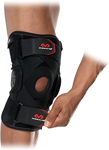 McDavid Maximum Support Knee Brace with Hinges (429X). Compression and Stability Straps for ACL, LCL, Arthritis, Tendonitis, MCL, Patella. Left and Right. Men and Women.