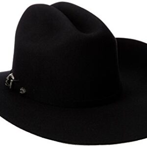 Justin Men's 3X Rodeo Hat, Black,7 3/8