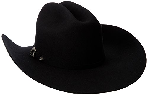 Justin Men's 3X Rodeo Hat, Black,7 3/8