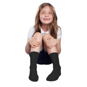 SmartKnitBigKIDS Seamless Sensitivity Socks (White, Small)