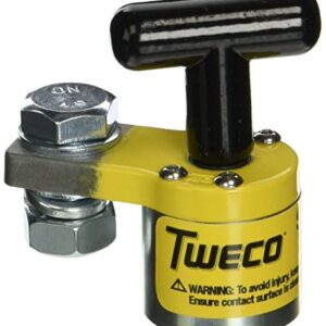 Tweco 9255-1060 Switchable Magnetic Ground Welding Clamp, 200-Amp