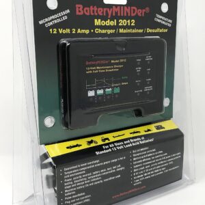 BatteryMINDer 2012: 12 Volt-2 Amp Battery Charger, Battery Maintainer, and Battery Desulfator - Designed for Cars, Trucks, Motorcycles, ATV, Boats, RV