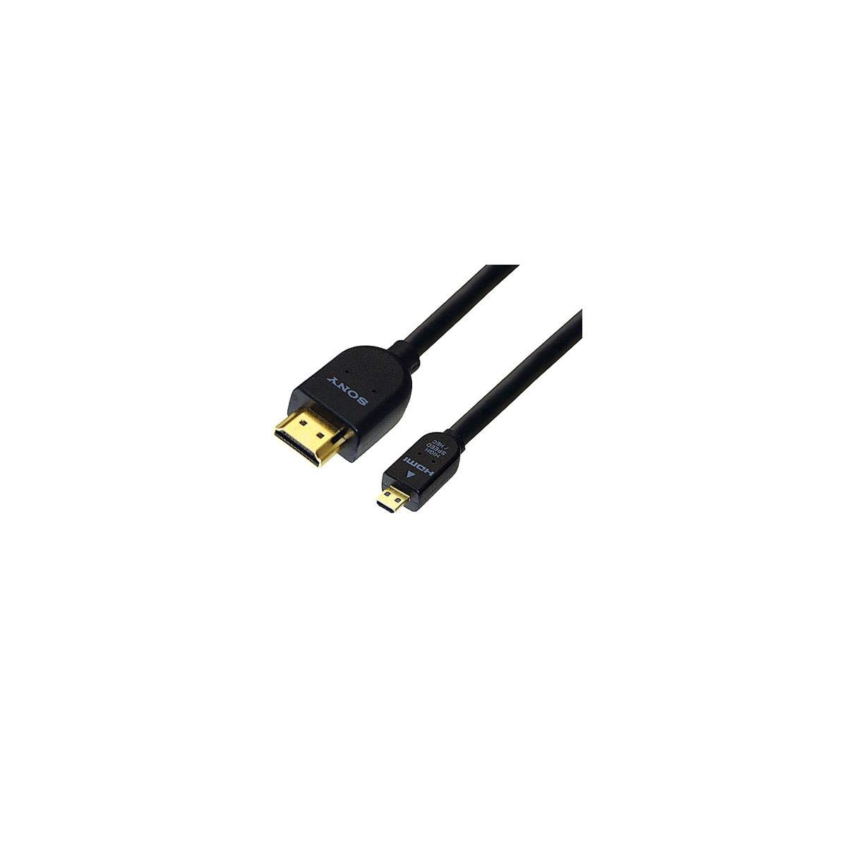 Sony DLCHEU15 Micro HDMI Cable (4.7 Feet) 1.5 Meter