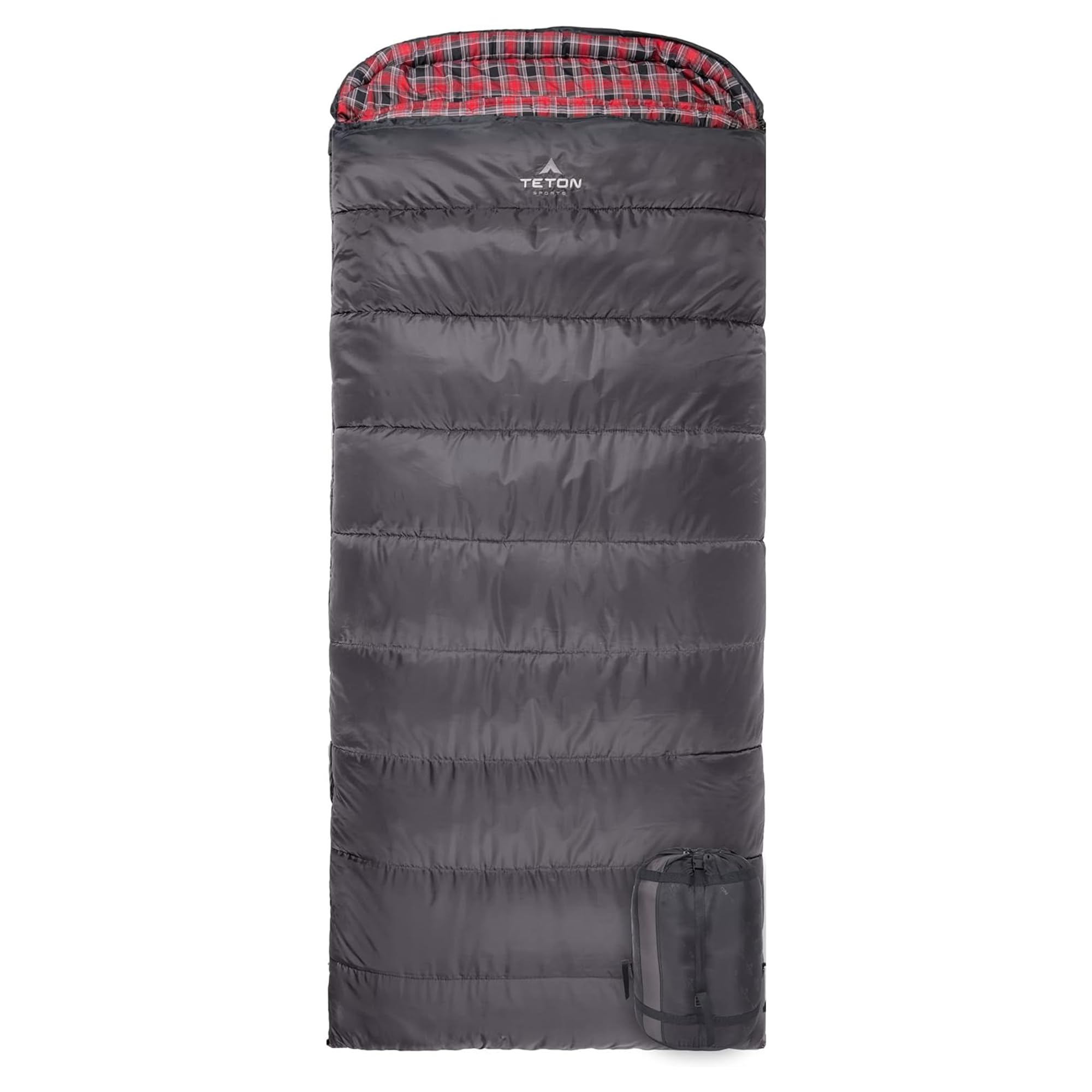 TETON Sports Celsius XXL 0 Degree Sleeping Bag - 0˚F Cold-Weather Sleeping Bag for Adults– Camping Made Easy….and Warm. Compression Sack Included