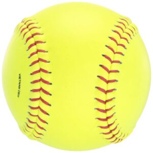 WILSON Sporting Goods A9074 Little League Softball (12-Pack), 12-Inch, Optic Yellow (WTA9074BSST)