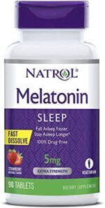 natrol melatonin 5mg fst dslv