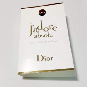 Christian Dior J'adore Eau de Parfum Spray for Women .03 oz. Sample Spray