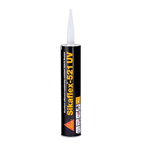 Sikaflex 521, White, UV Resistant Low Modulus Sealant, 300ml Cartridge