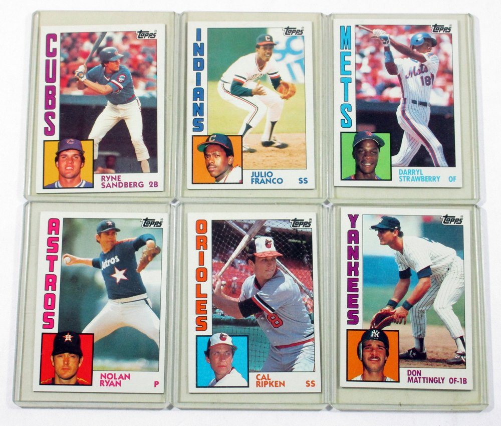 1984 Topps Baseball Complete Set (Don Mattingly Rookie Card)