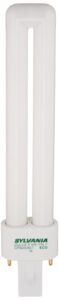 sylvania 21272 compact fluorescent 2 pin single tube 2700k, 9-watt