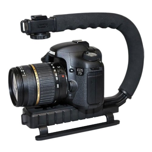 Polaroid Sure-GRIP Professional Camera / Camcorder Action Stabilizing Handle Mount