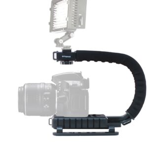 Polaroid Sure-GRIP Professional Camera / Camcorder Action Stabilizing Handle Mount