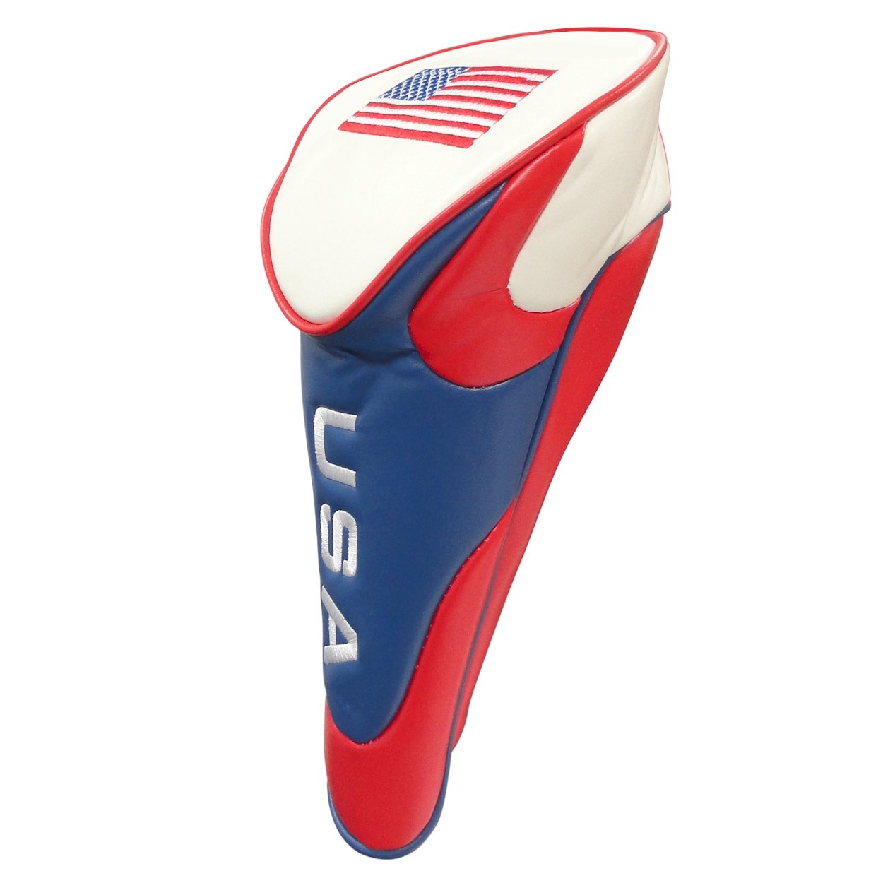 USA Flag Golf Head Cover (Zipper Closure) Driver