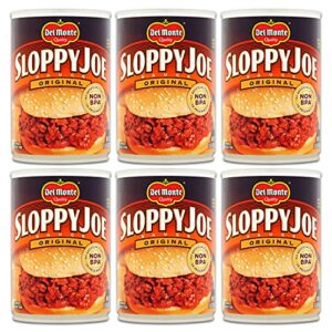 Del Monte Original Sloppy Joe 15 oz Pack of 6