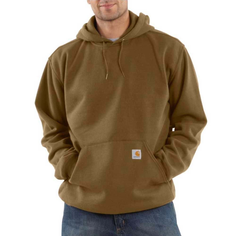 CarharttmensLoose Fit Midweight SweatshirtBrown BootSmall