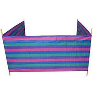 Sport Design Beach Wind Screen Including Umbrella Carry Bag