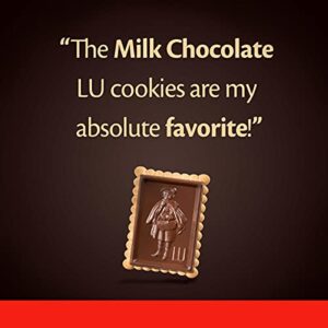 Lu Petit Ecolier European Milk Chocolate Biscuit Cookies, 5.3 oz