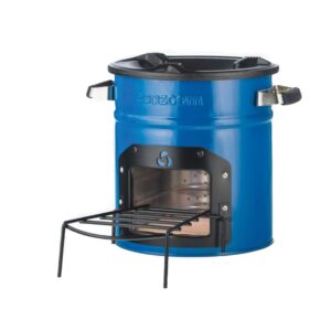 ecozoom rocket stove heavy duty portable camp stove for outdoor cooking, dura (wood only)