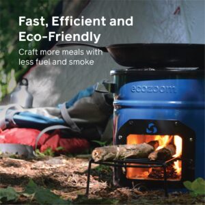 EcoZoom Rocket Stove Heavy Duty Portable Camp Stove for Outdoor Cooking, Dura (Wood Only)