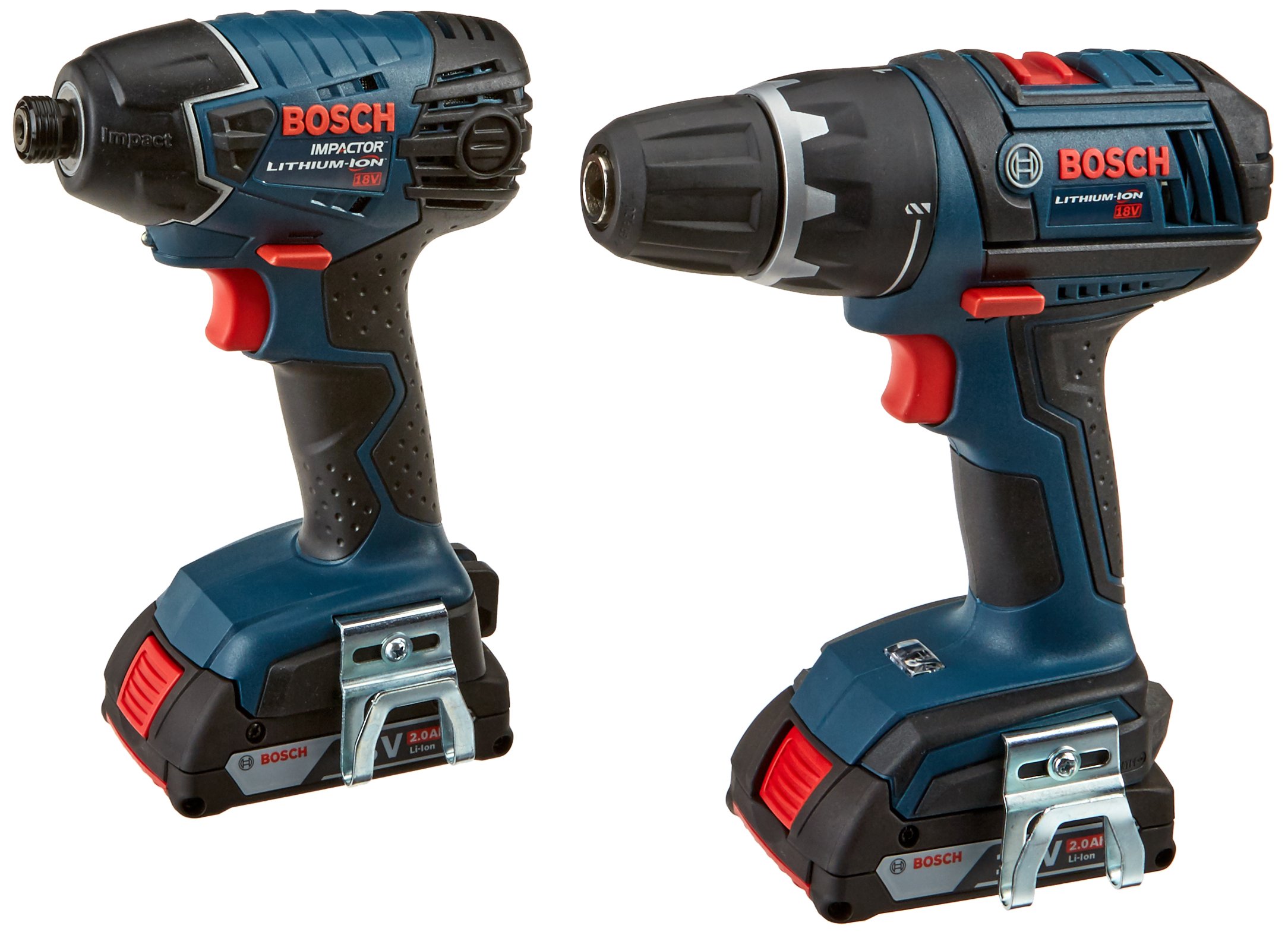 Bosch CLPK232-181 18V 2-Tool Combo Kit (Drill/Driver & Impact Driver) with (2) 2.0 Ah Batteries