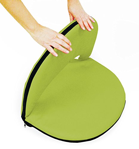 Stansport Multi Fold Padded Seat - Green (G-7-10) 21.5" L x 20.5" W x 17" H