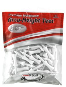 proactive sports 2 1/8-inch accu-height tees (60/package)