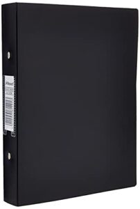 rexel a5 ring binder, black, 25 mm 2 o-ring diameter, budget, 13428bk