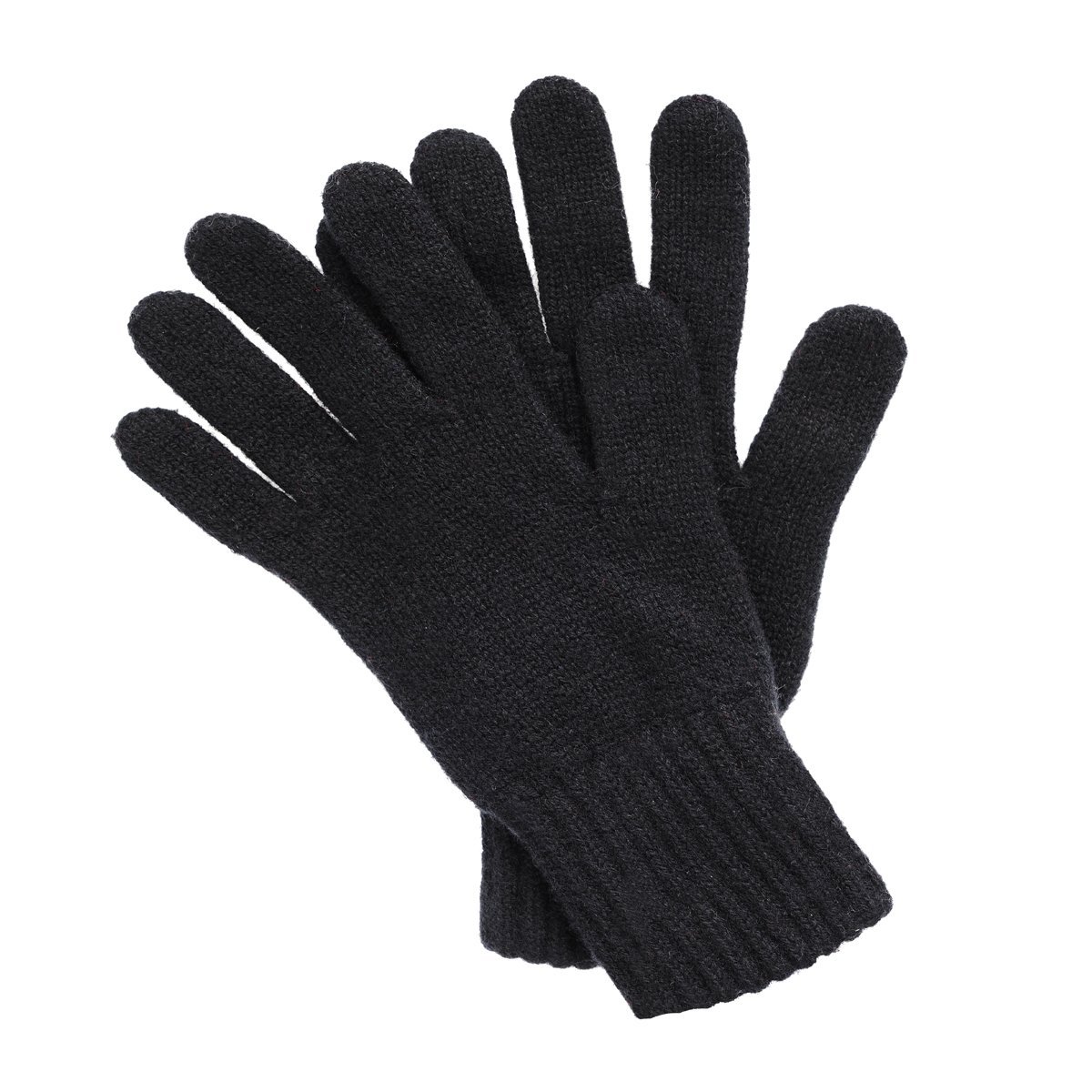 Women's Cashmere Gloves Made in Scotland (Black)