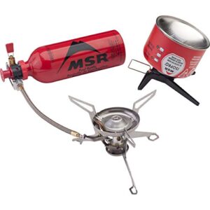 MSR WhisperLite Universal Compact Hybrid Fuel Camping and Backpacking Stove