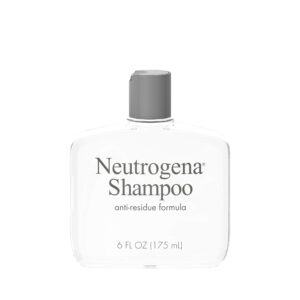 Neutrogena Anti-Residue Clarifying Shampoo, Gentle Non-Irritating Clarifying Shampoo to Remove Hair Build-Up & Residue, 6 fl. oz