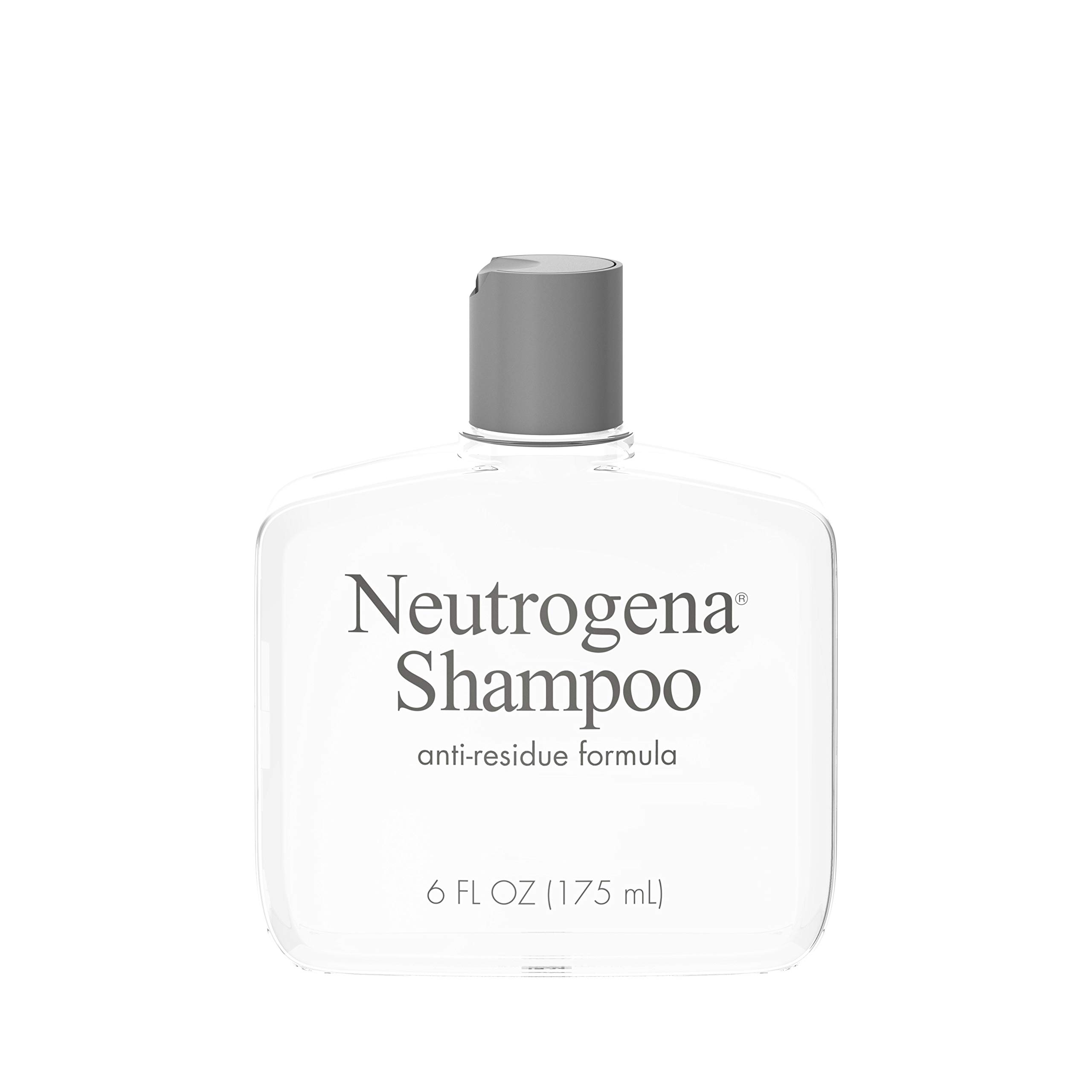 Neutrogena Anti-Residue Clarifying Shampoo, Gentle Non-Irritating Clarifying Shampoo to Remove Hair Build-Up & Residue, 6 fl. oz