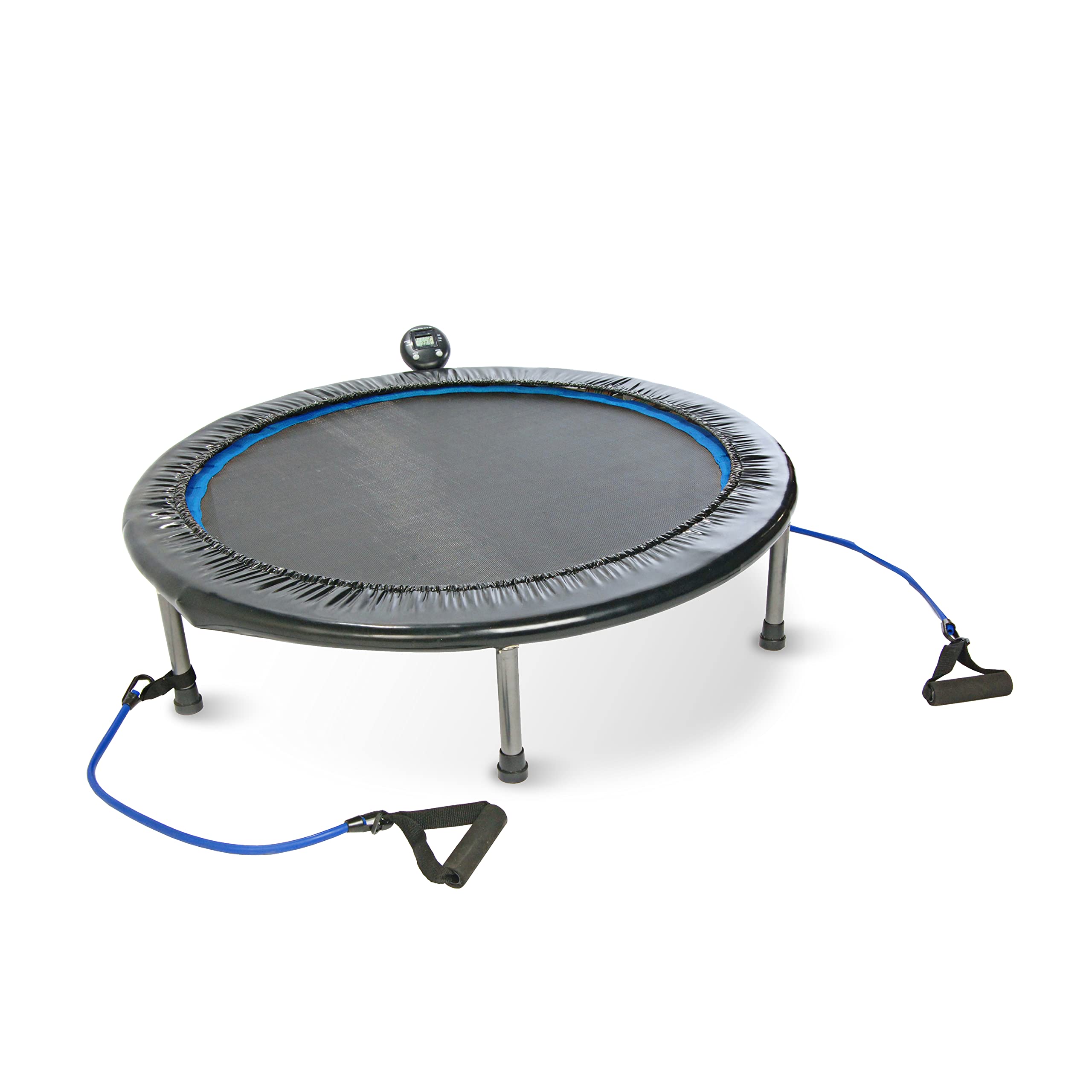 Stamina Intone Plus Trampoline with Resistance Bands - 38 inch Exercise Rebounder, Outdoor and Indoor Trampoline, Exercising Equipment At Home, Recreational Trampolines