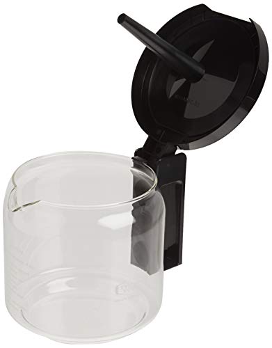 Technivorm 89830 1.25L Glass Carafe, for KBG Brewers, Clear/Black