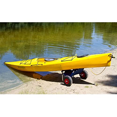 APEX LEGENDS KC-Dolly-SEAT Personal Watercraft Dolly (Kayak/Canoe Cart & Chair) Blue