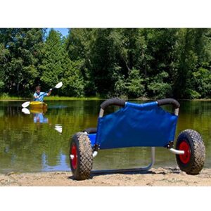 APEX LEGENDS KC-Dolly-SEAT Personal Watercraft Dolly (Kayak/Canoe Cart & Chair) Blue