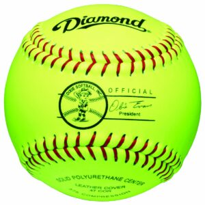 diamond sports 11-inch youth super synthetic softball pack of 12