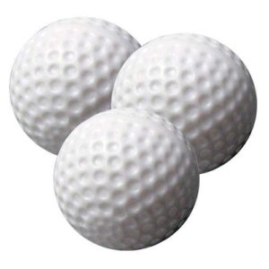 PrideSports Practice Golf Balls, Hollow, 12 Count