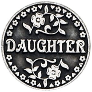 cathedral art (abbey & ca gift daughter pocket, 1-inch poket tokens, 1 inch