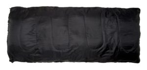 wfs 40 degree sleeping bag, black