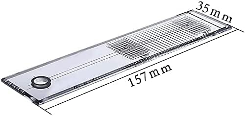Turntable Phono Cartridge Stylus Alignment Protractor Tool Mirror