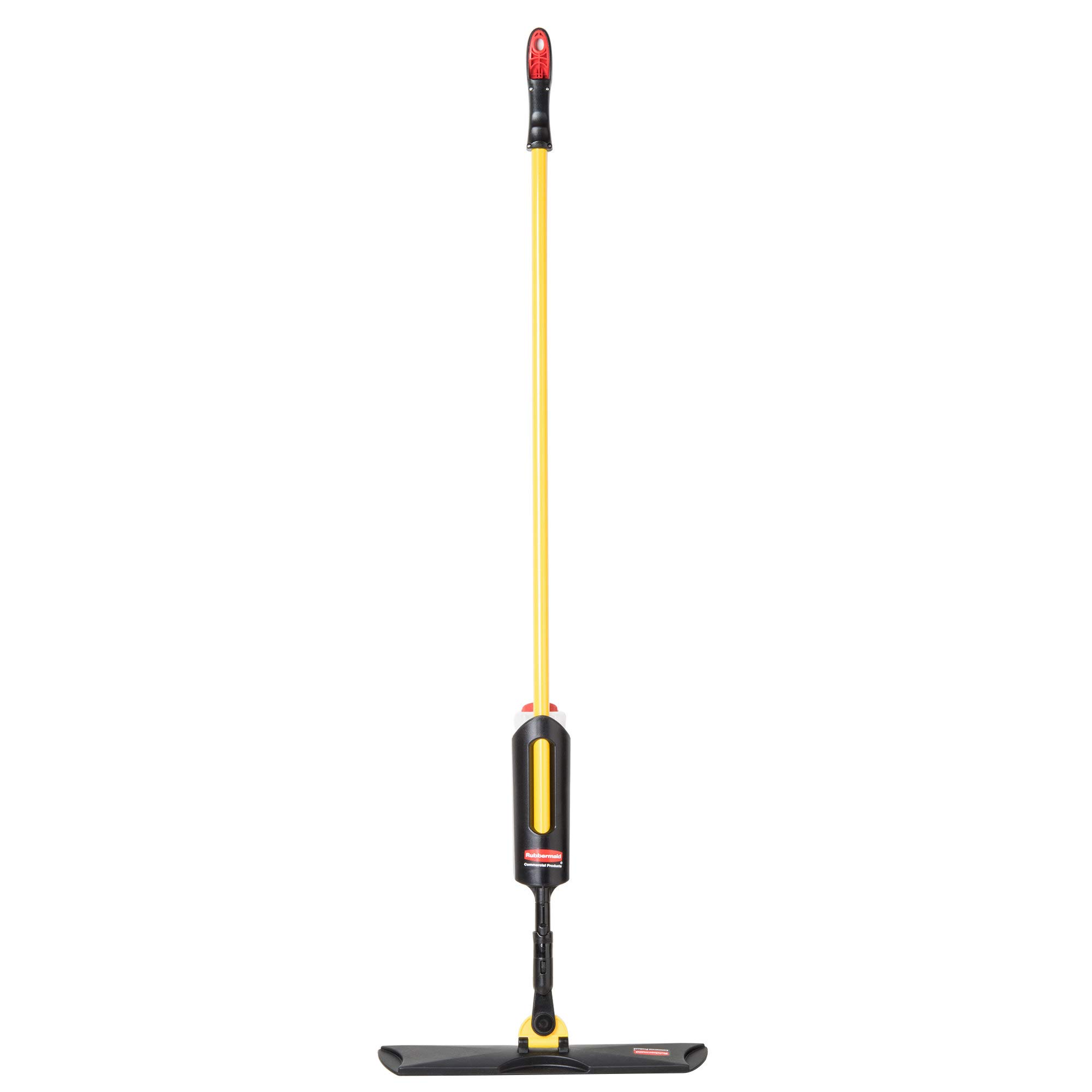 Rubbermaid Commercial Products Pulse Microfiber Light Commercial Spray Mop System, Cleans up to 850 Square Feet, Black, Floor Cleaning for Kitchen/Lobby/Bathroom