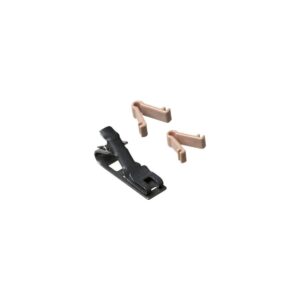 sennheiser dual post tie clip for mke1, mke 2, mke102, mke104 and mke platinum microphones, nickel