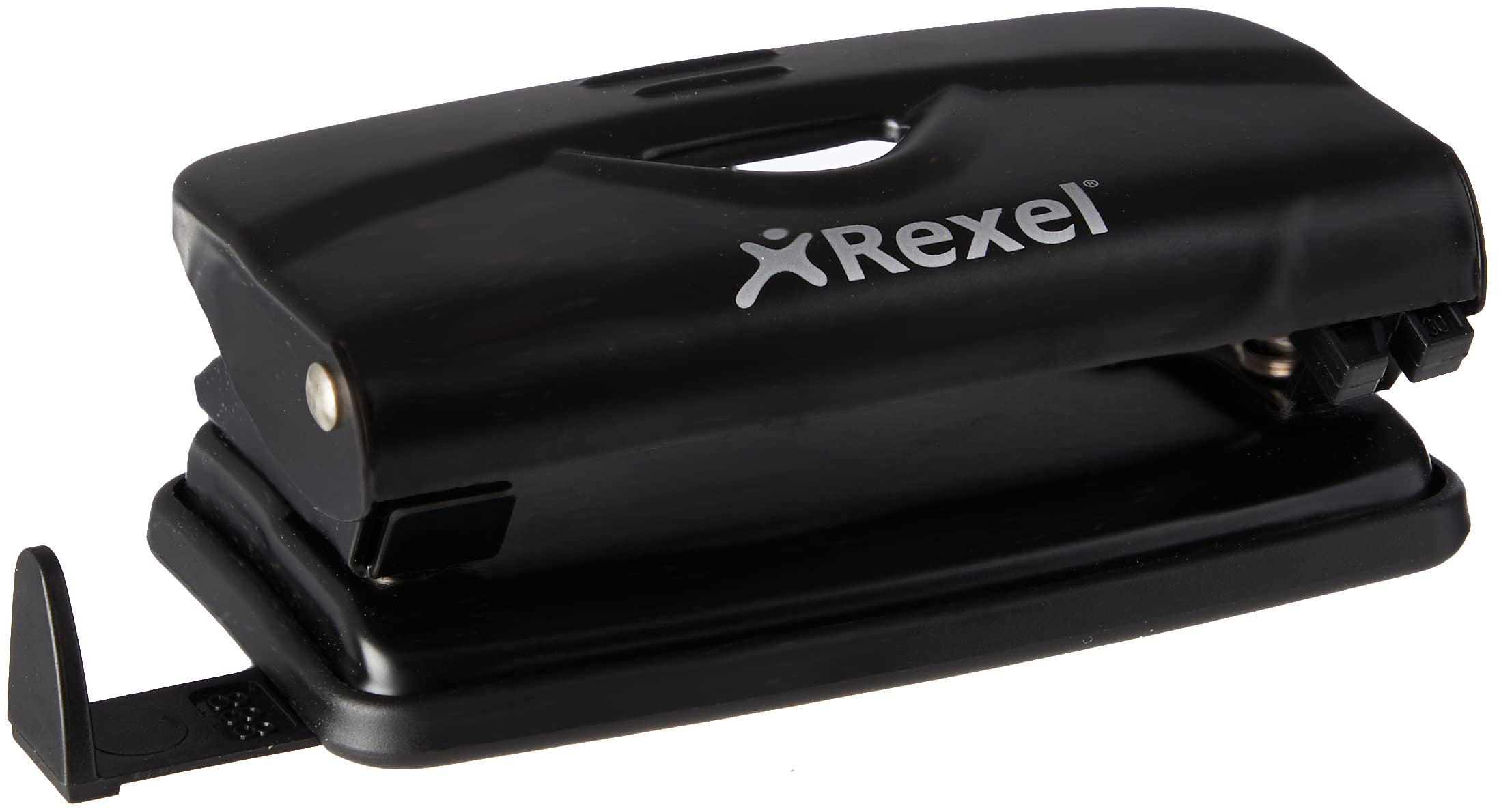 Rexel 2100759 Value 2 Hole 10 Sheet Metal Punch - Black