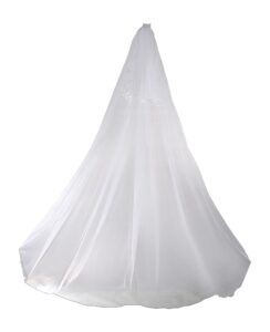 shop ginger wedding 2 tier cathedral royal custom make crystals rhinestones bridal veil diamond white/light ivory