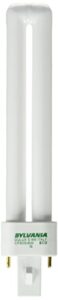 sylvania 21273 compact fluorescent 2 pin single tube 3500k, 9-watt