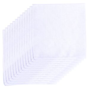 Van Heusen 13 Pack Cotton Handkerchiefs Solid White