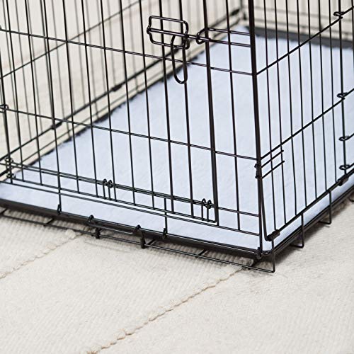 Precision Pet Products Two Door Provalue Wire Dog Crate, 36 Inch, For Pets 50-70 lbs, With 5-Point Locking System