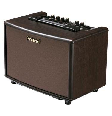 Roland AC-33 Acoustic Chorus Battery-Powered 30-Watt Guitar Amplifier, Rosewood, (AC-33RW)