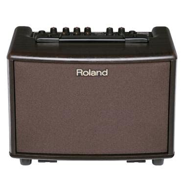 Roland AC-33 Acoustic Chorus Battery-Powered 30-Watt Guitar Amplifier, Rosewood, (AC-33RW)